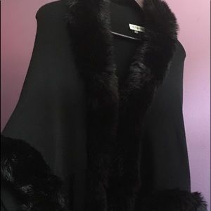 Fur shawl
